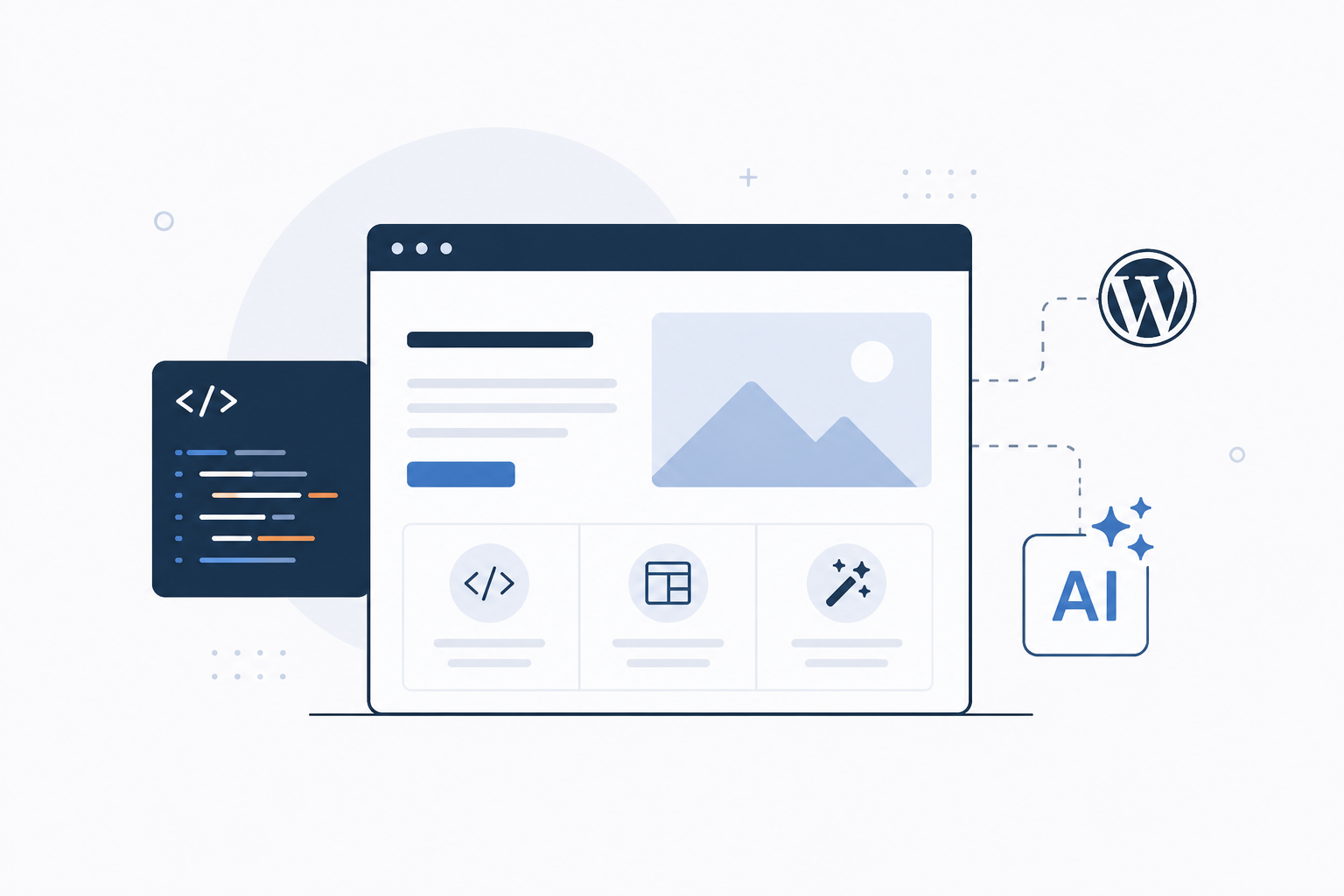 Creación de páginas web (HTML+CSS+JS, CMS, AI,...)